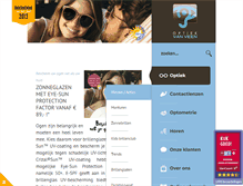 Tablet Screenshot of optiekvanveen.nl